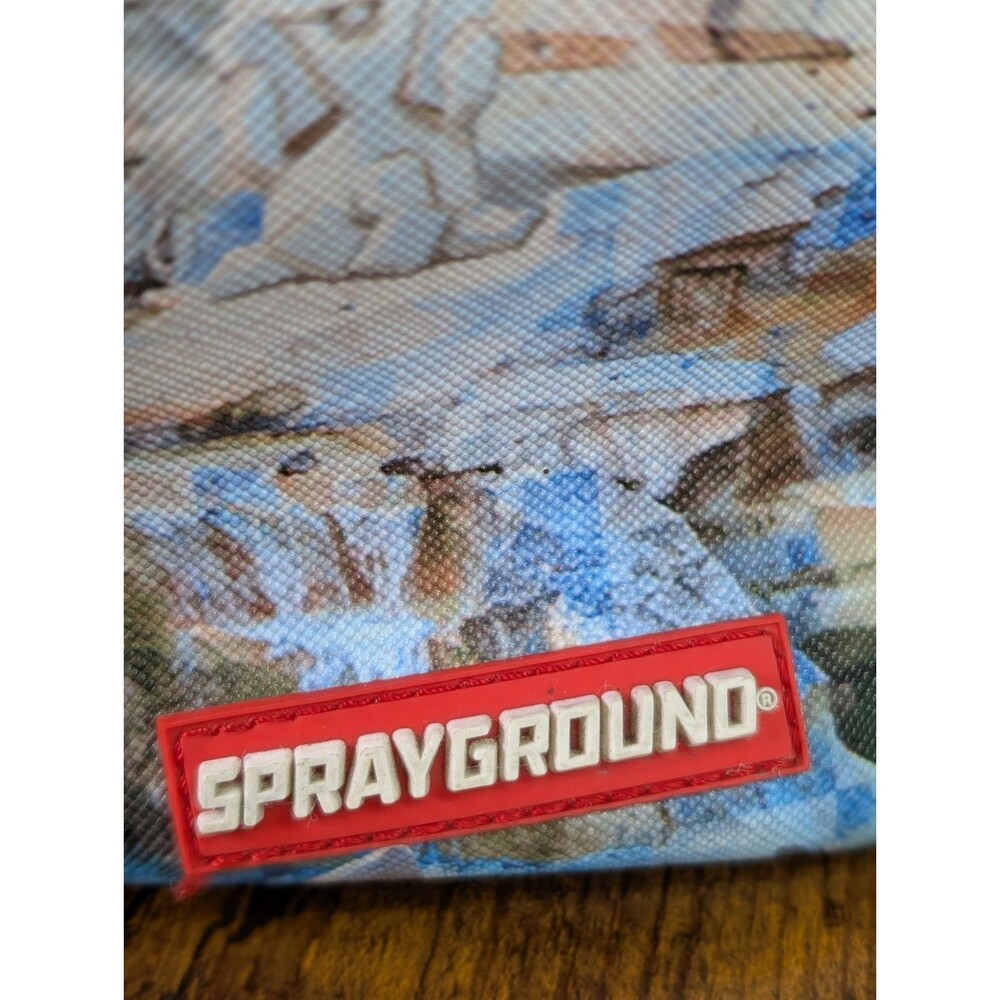 Sprayground Sprebi Fountain DLXSV Backpack Trevi Fountain Rome Rare Preowned - Picture 3 of 16